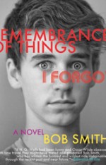 The cover of Smith's book is illustrated with a black and white photo of a wide-eyed boy in his early teens